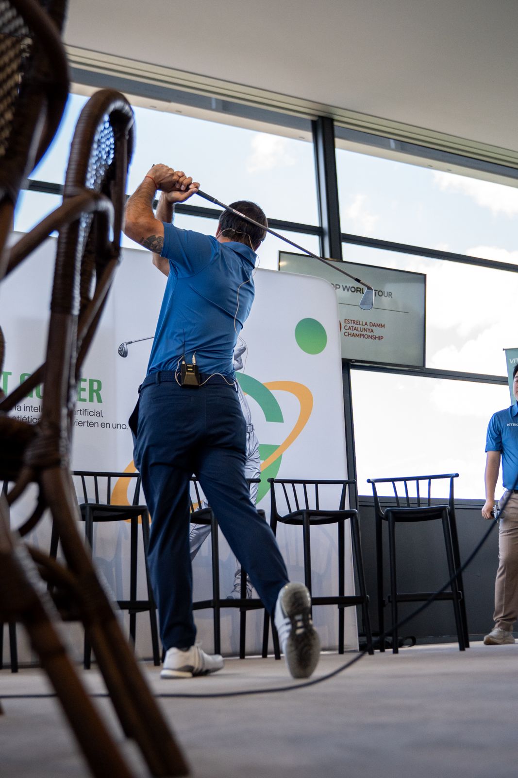 OmniGmot Golfer Product Launch in Barcelona, Spain
